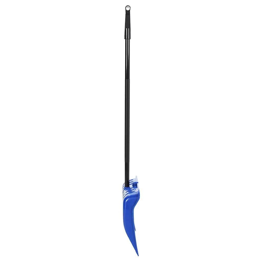 vidaXL Snöspade blå 147 cm metall