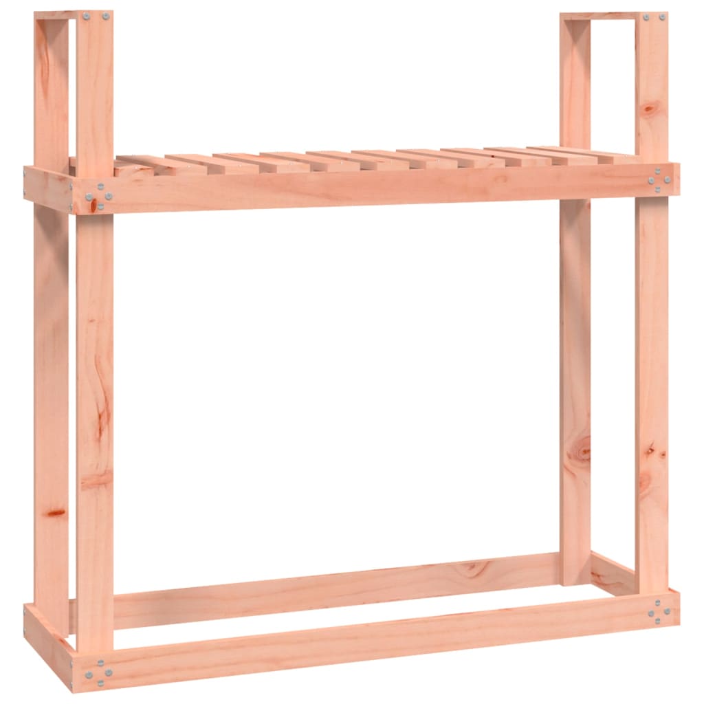 vidaXL Vedställ 110x35x108,5 cm massiv douglas