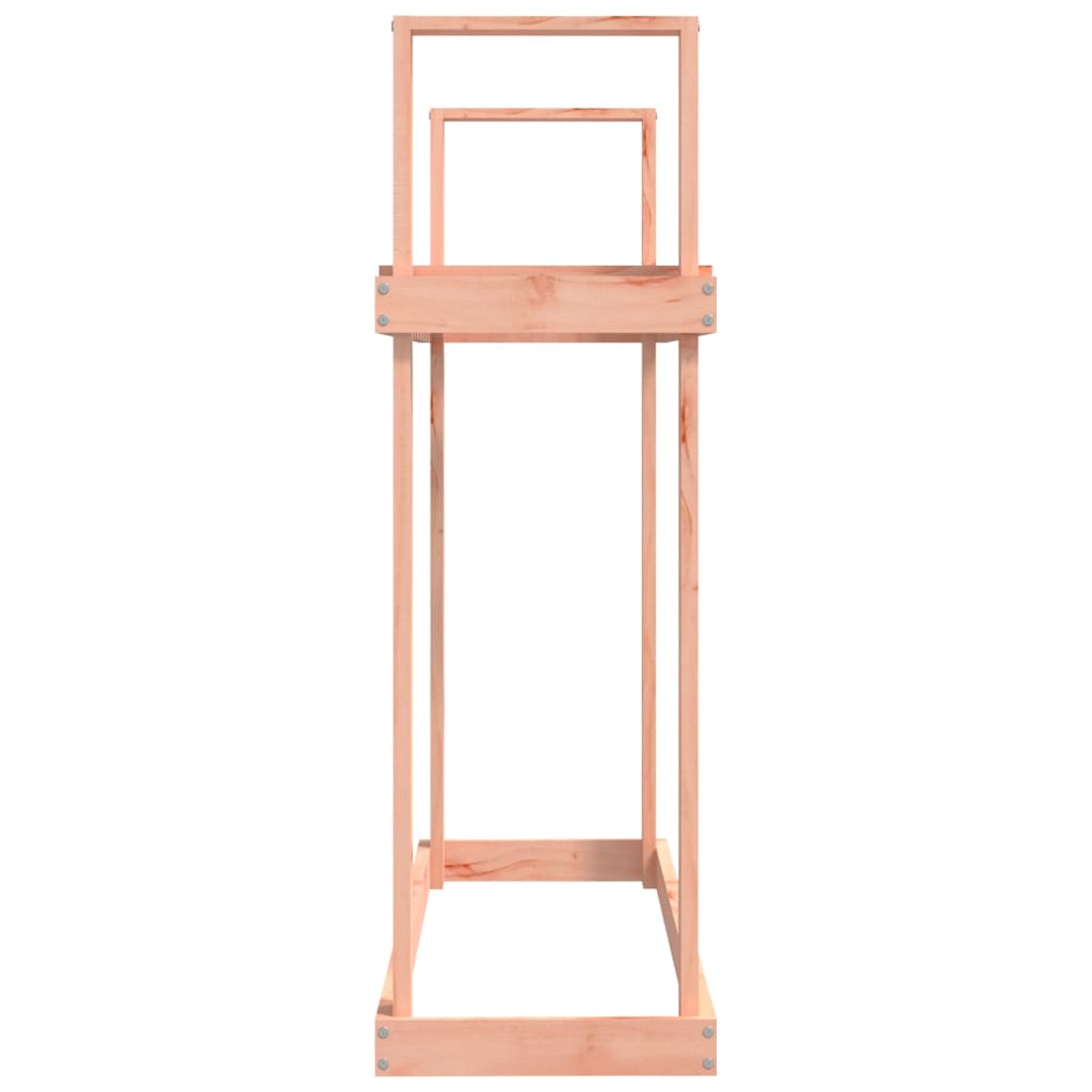 vidaXL Vedställ 110x35x108,5 cm massiv douglas