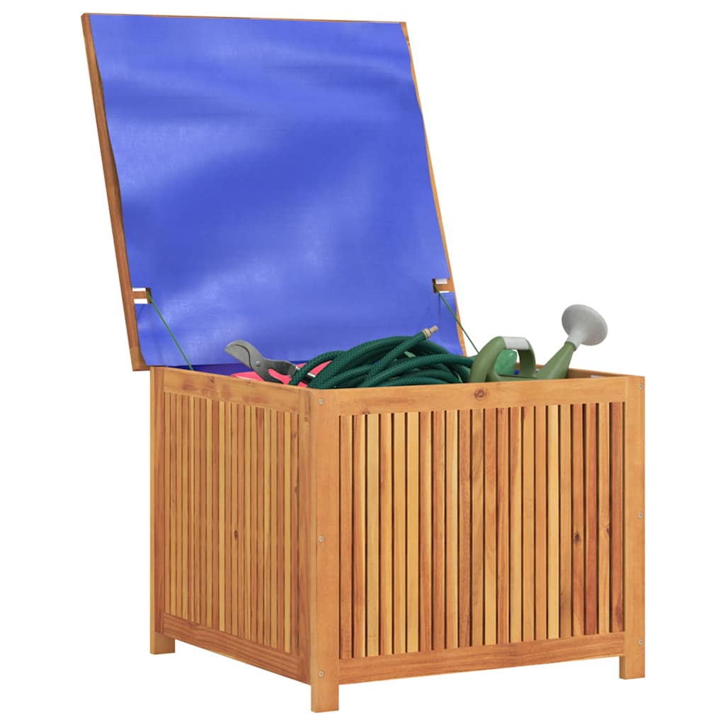 vidaXL Dynbox 75x75x58 cm massivt akaciaträ