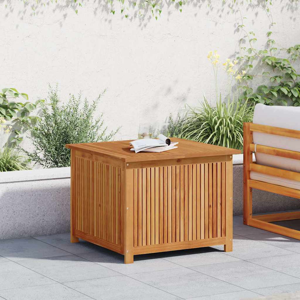 vidaXL Dynbox 75x75x58 cm massivt akaciaträ