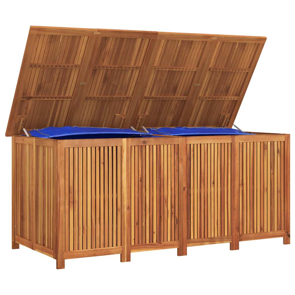 vidaXL Dynbox 175x80x75 cm massivt akaciaträ