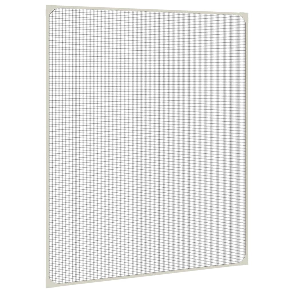 vidaXL Magnetiskt insektsnät för fönster antracit 100x120 cm