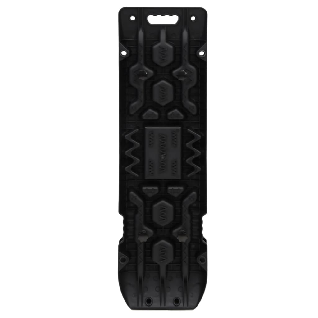 vidaXL Greppmattor 2 st svart 107x31x7 cm nylon