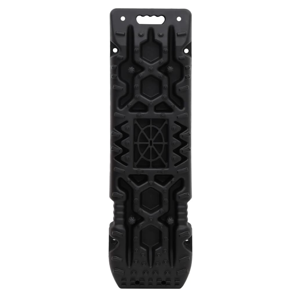 vidaXL Greppmattor 2 st svart 107x31x7 cm nylon