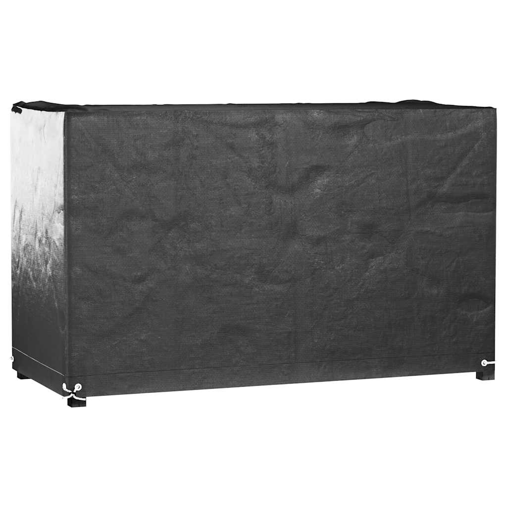 vidaXL Överdrag för utemöbler 2 st 8 ölj. 170x94x70 cm rektangulärt