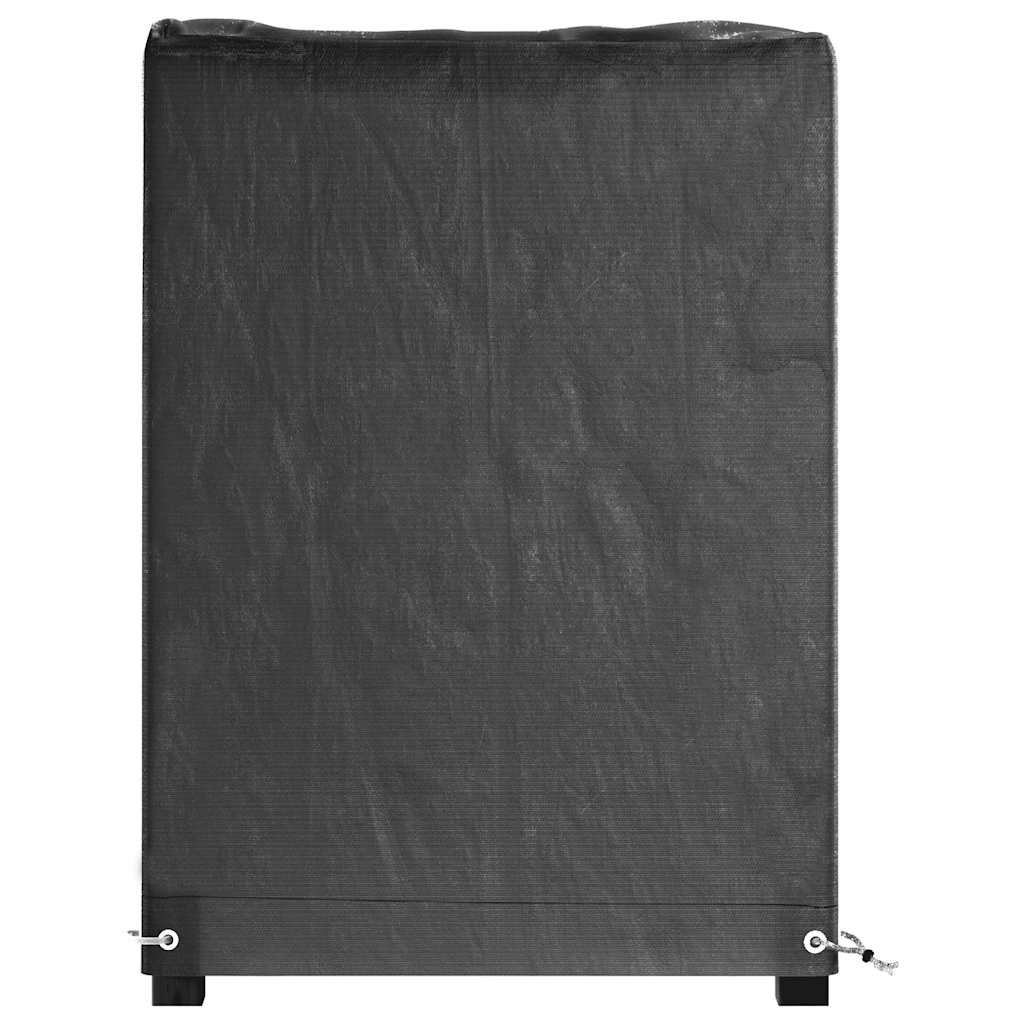 vidaXL Överdrag för utemöbler 2 st 8 ölj. 170x94x70 cm rektangulärt