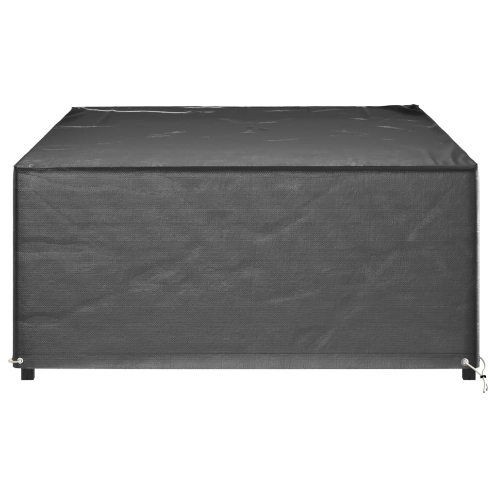 vidaXL Överdrag för utemöbler 2 st 12 ölj. 227x152x65 cm rektangulärt