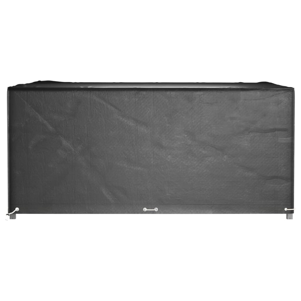 vidaXL Överdrag för utemöbler 2st 16 ölj. 300x300x75 cm fyrkantig