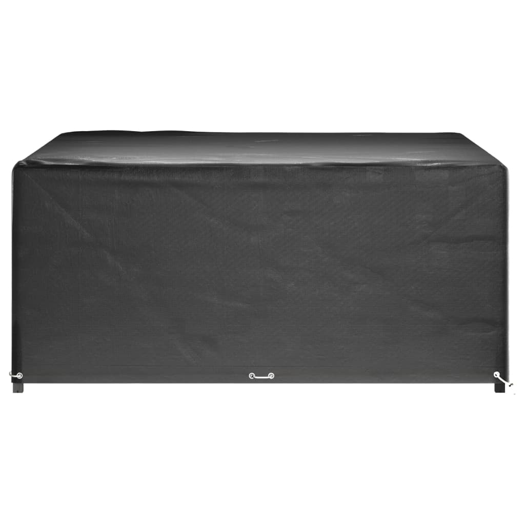vidaXL Överdrag för utemöbler 2st 16 ölj. 300x300x75 cm fyrkantig