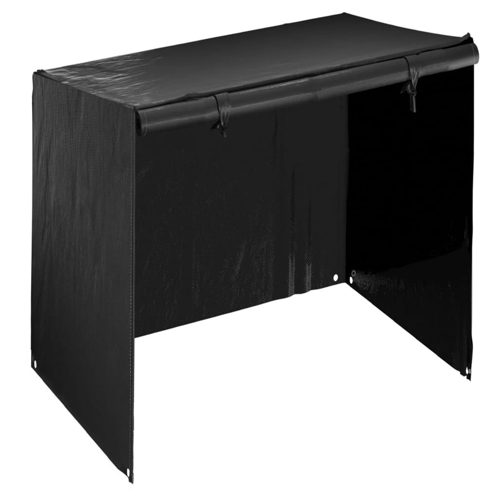 vidaXL Överdrag för hammock 2 st 8 öljetter 125x90x135/165 cm polyeten
