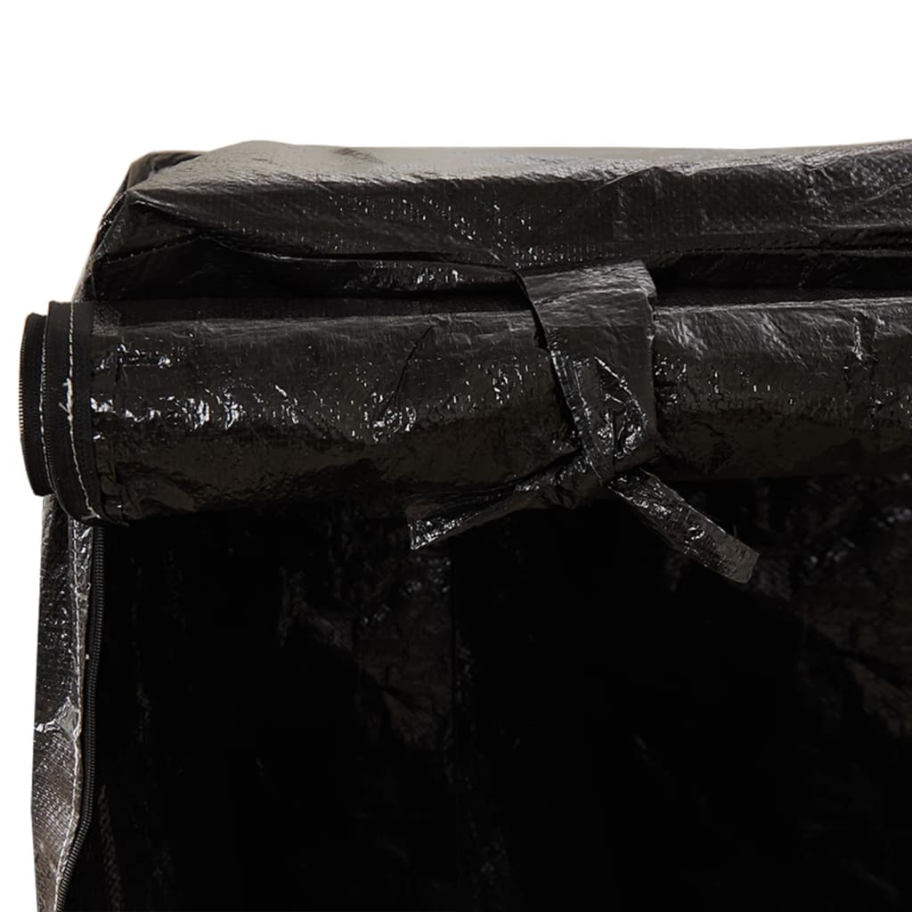 vidaXL Överdrag för hammock 2 st 8 öljetter 125x90x135/165 cm polyeten