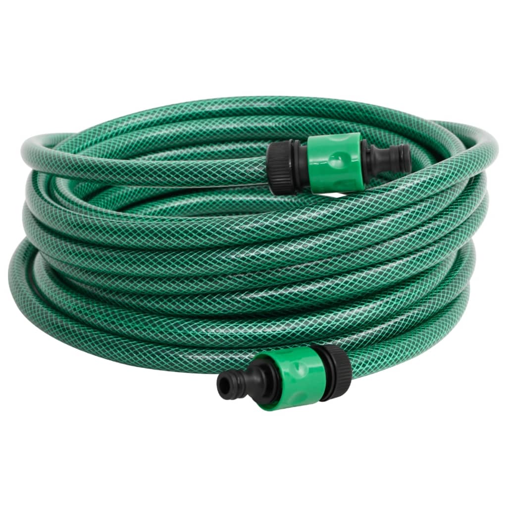 vidaXL Poolslang grön 10 m PVC