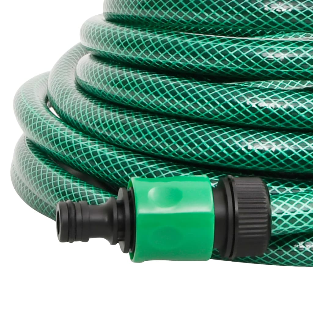 vidaXL Poolslang grön 10 m PVC