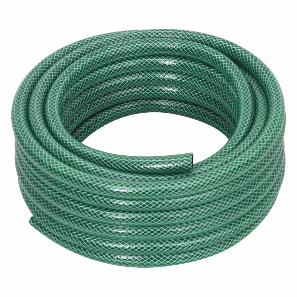 vidaXL Trädgårdsslang grön 0,5" 50 m PVC