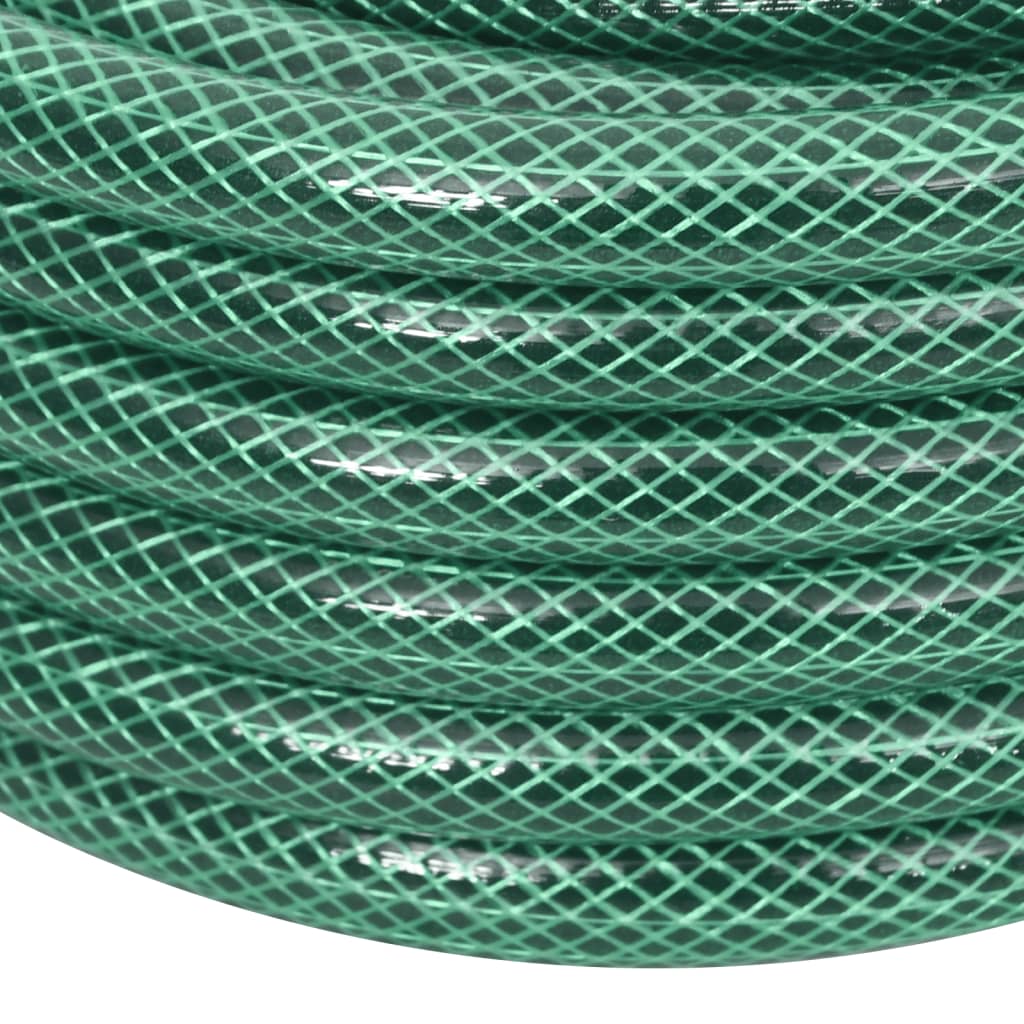 vidaXL Trädgårdsslang grön 0,5" 50 m PVC