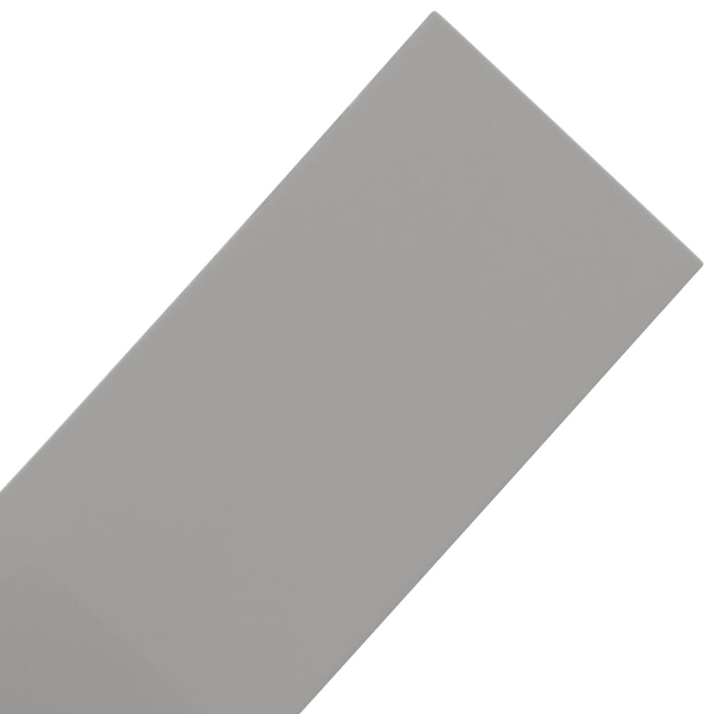 vidaXL Rabattkant grå 3 st 10 m 15 cm polyeten