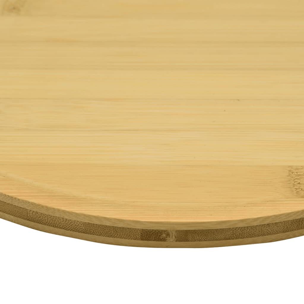 vidaXL Pizzatallrikar 4 st Ø32x1,5 cm bambu