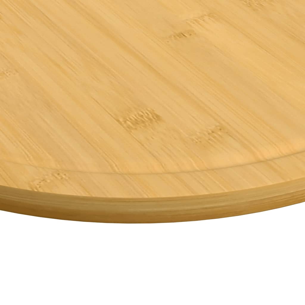 vidaXL Skärbrädor 6 st Ø40x1,5 cm bambu