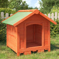 vidaXL Hundgård brun 65x65x61,5 cm massiv furu