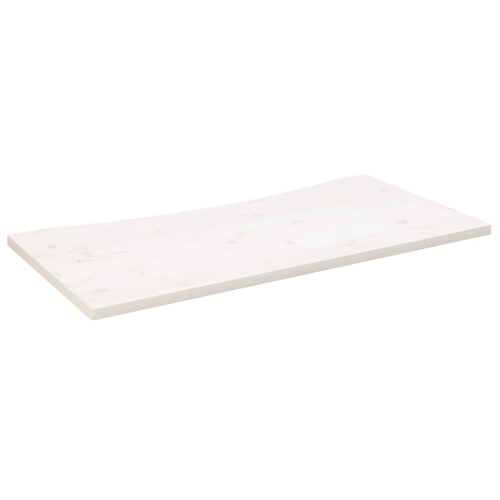 vidaXL Skrivbordsskiva 100x50x2,5 cm massiv furu