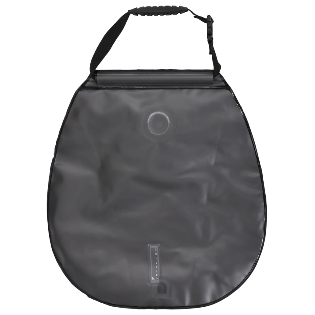 vidaXL Campingduschpåse blå 20 L PVC
