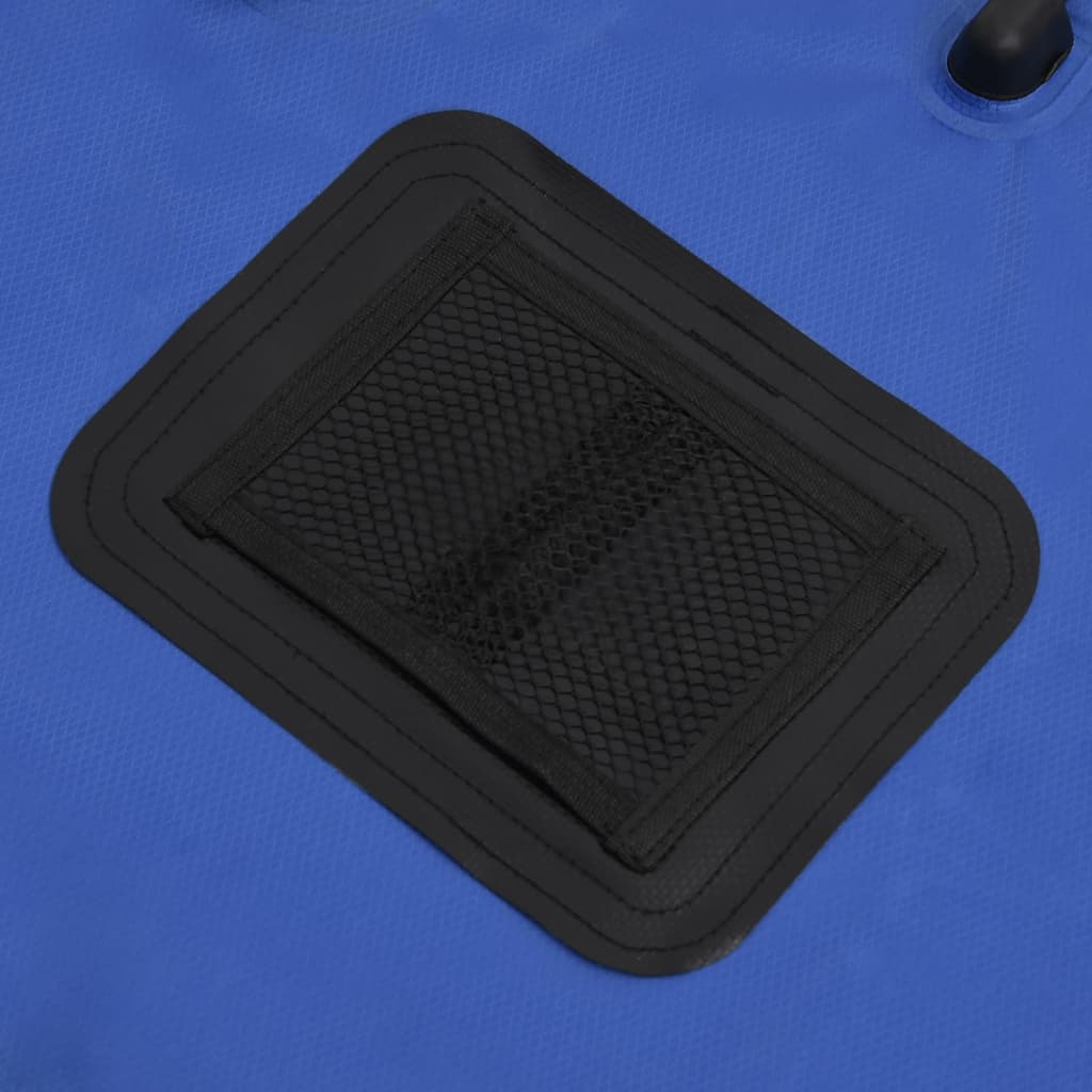 vidaXL Campingduschpåse blå 20 L PVC