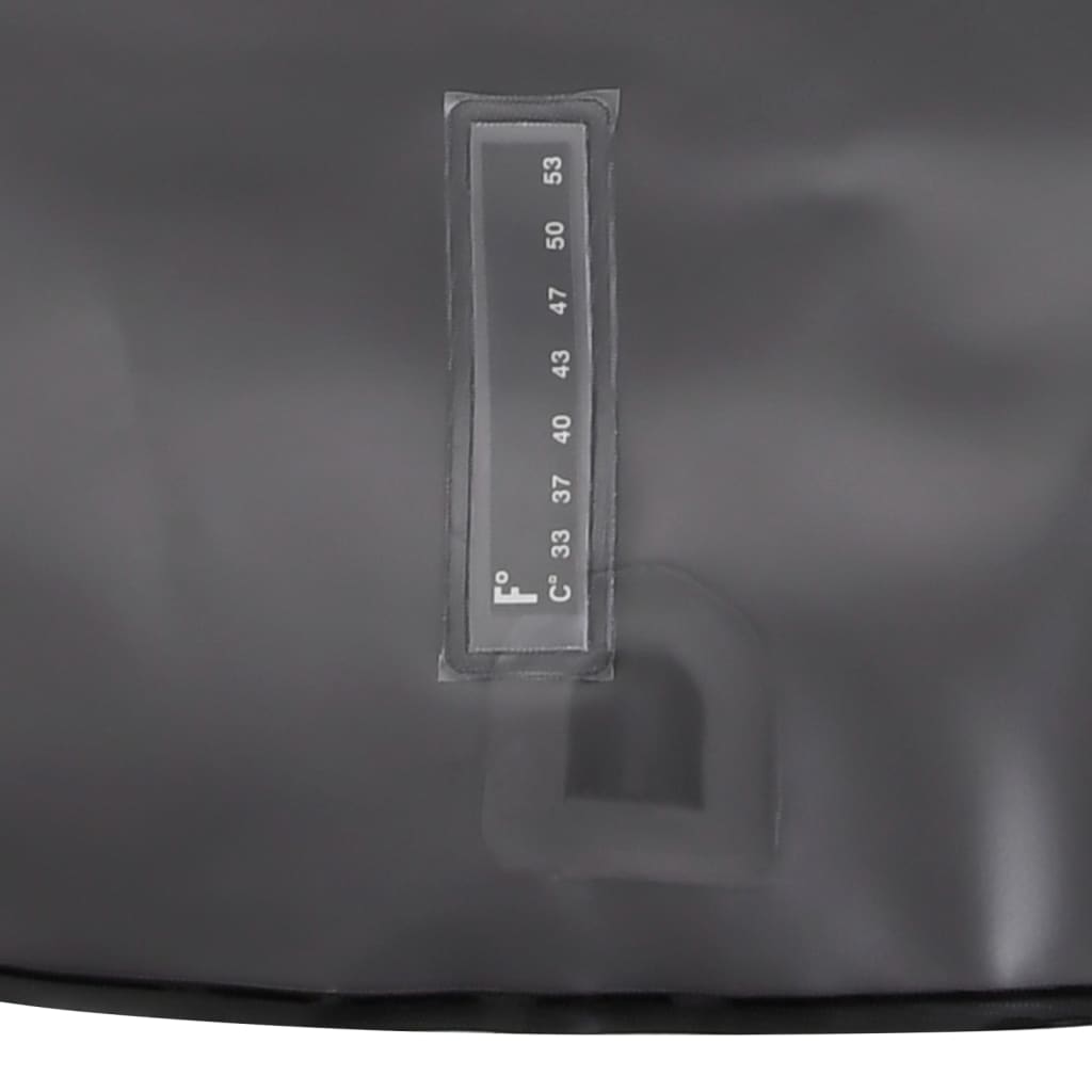 vidaXL Campingduschpåse blå 20 L PVC