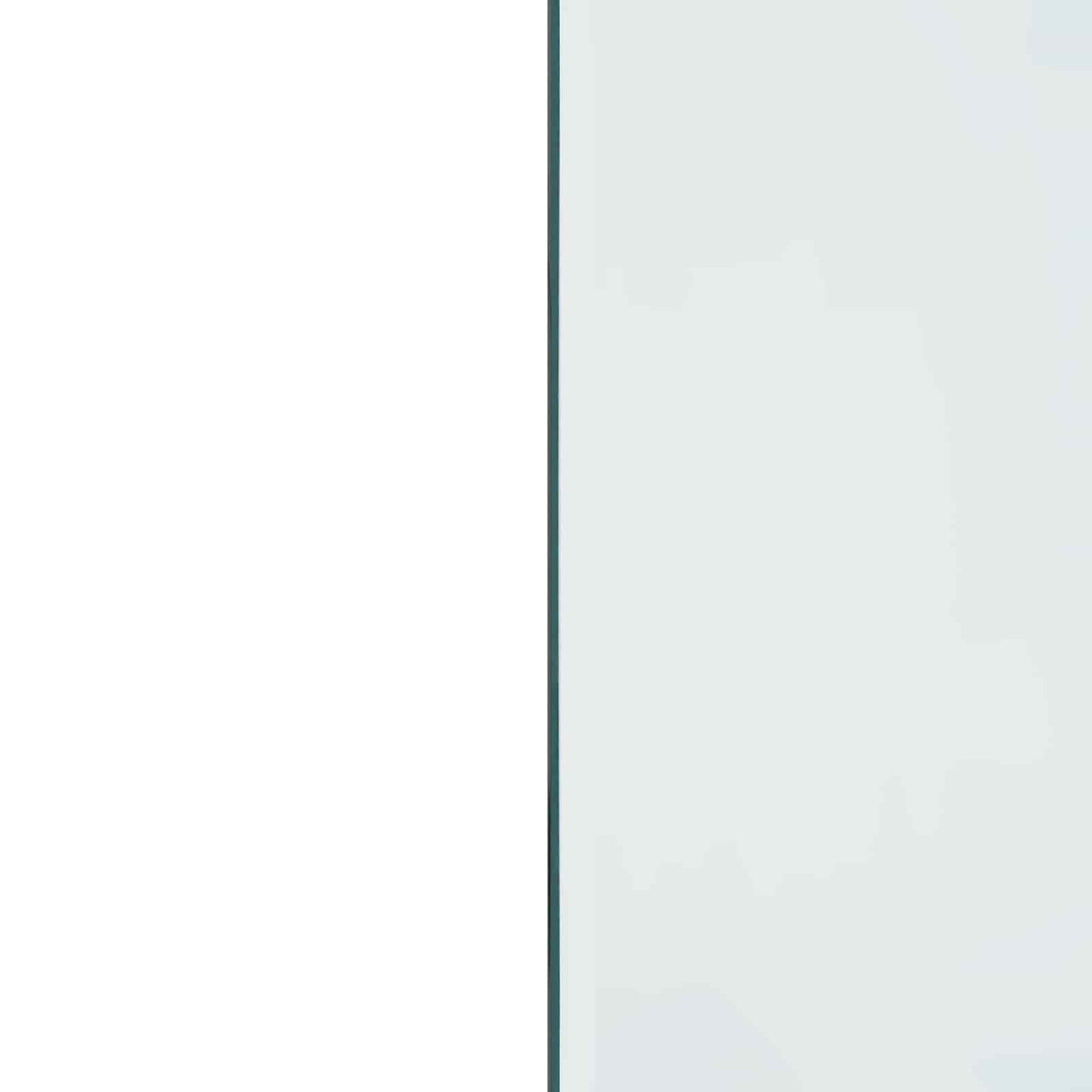 vidaXL Glas eldstad platta Transparent 120 x 60 cm Glas