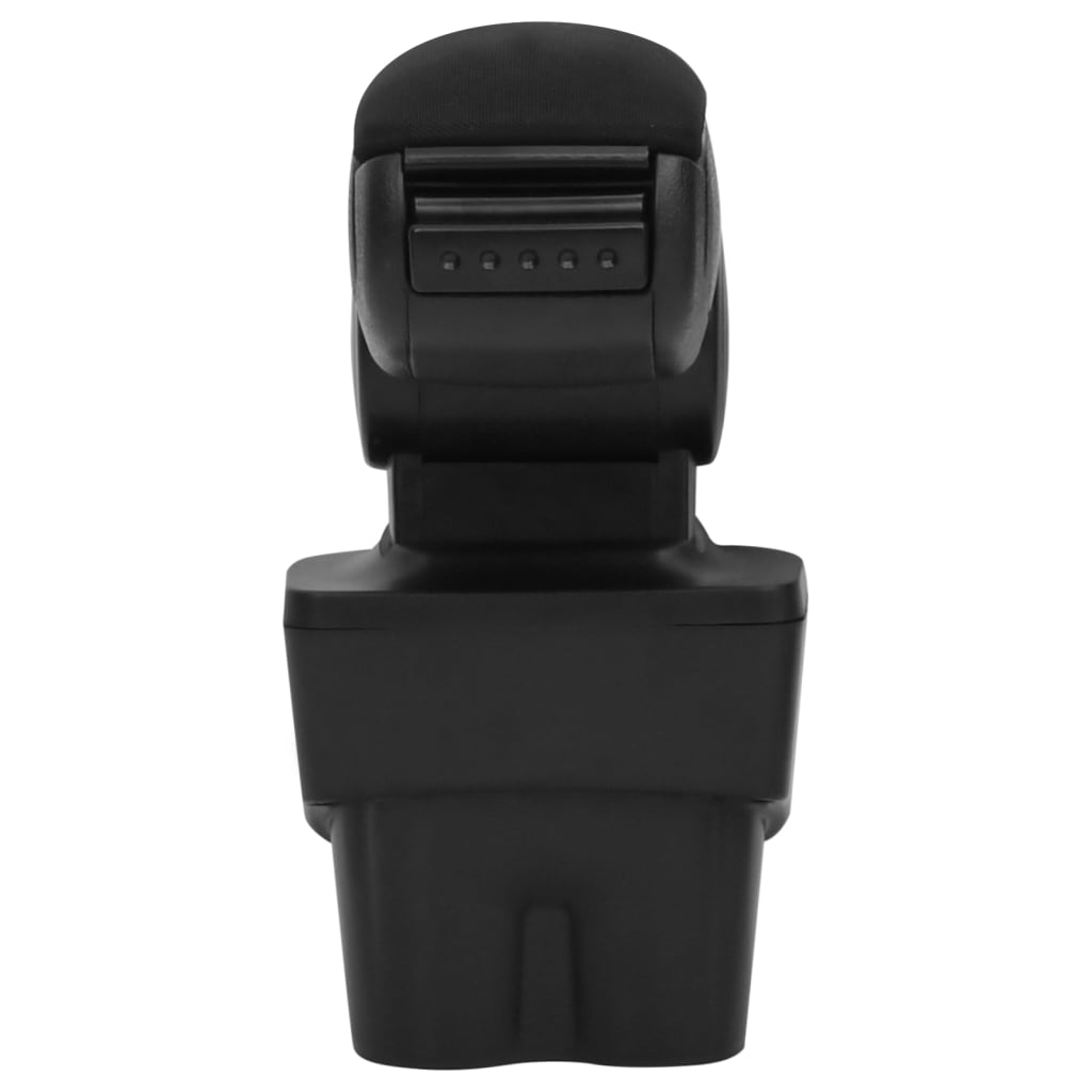 vidaXL Armstöd till bil svart 17x32x(35,5-52) cm ABS