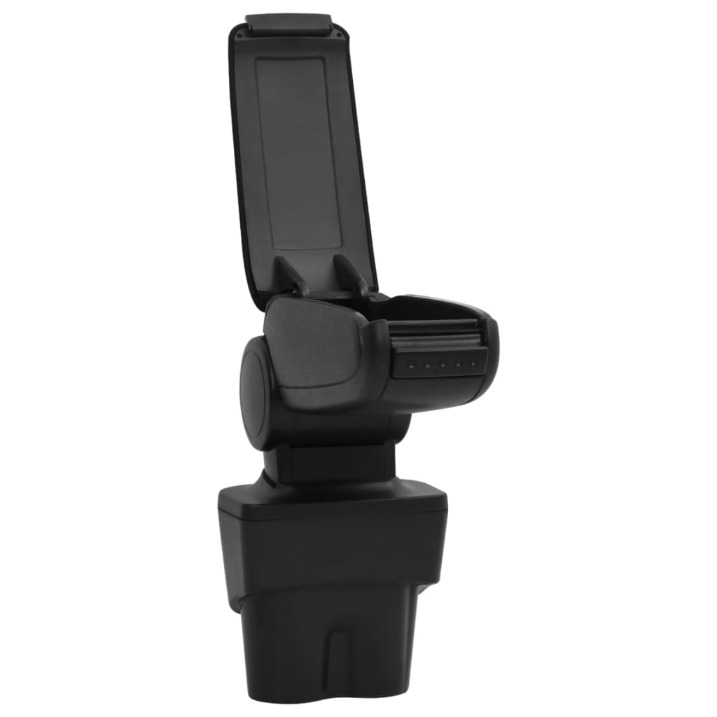 vidaXL Armstöd till bil svart 17x32x(35,5-52) cm ABS
