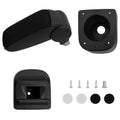 vidaXL Armstöd för VW POLO 6R/6C (2009-2017) svart 12x34x(35-47) cm ABS