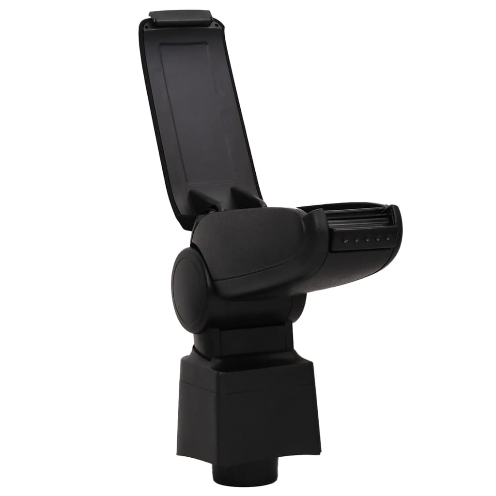 vidaXL Armstöd för VW POLO 6R/6C (2009-2017) svart 12x34x(35-47) cm ABS