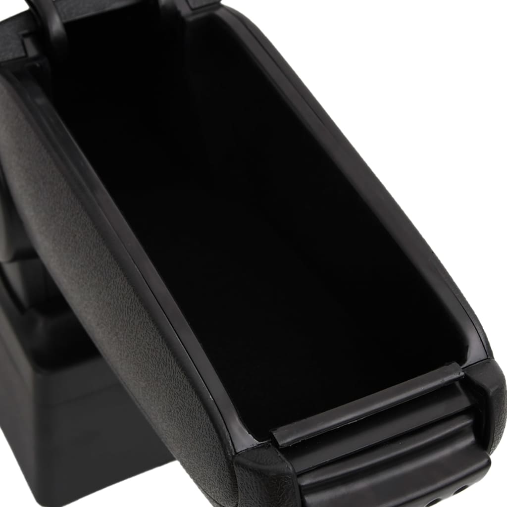 vidaXL Armstöd för VW POLO 6R/6C (2009-2017) svart 12x34x(35-47) cm ABS