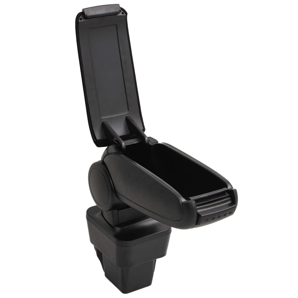 vidaXL Armstöd till bil för OPEL Astra H (2004-2010) svart 13x34x(33-46) cm ABS