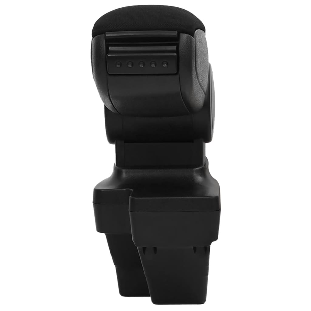 vidaXL Armstöd för RENAULT CLIO LHD MK5 (efter 2019) svart 15x35x(33-49,5) cm ABS