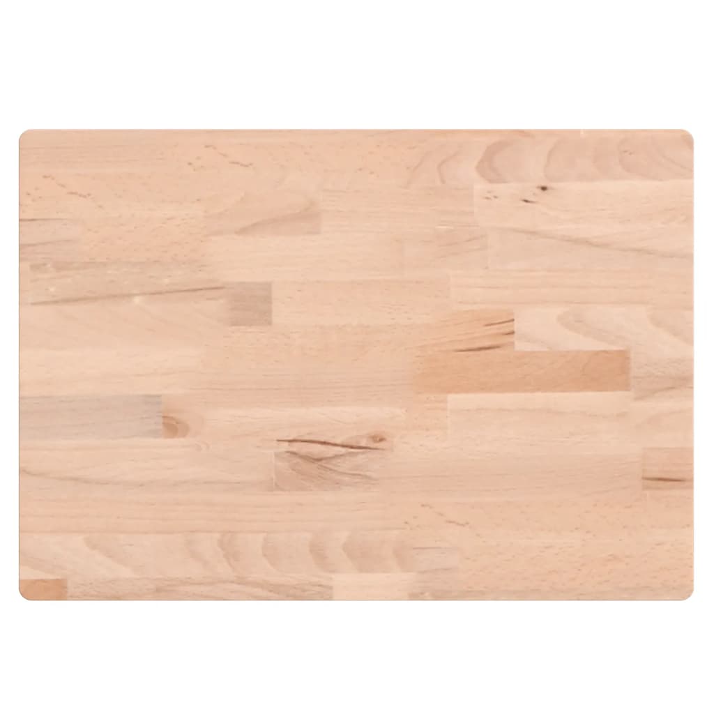 vidaXL Skärbräda 50x35x4 cm massivt bokträ