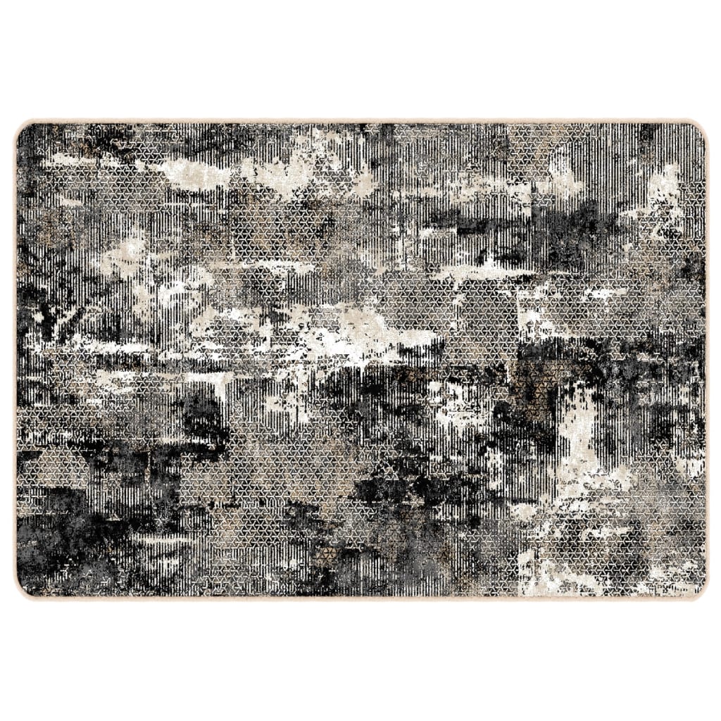 vidaXL Matta tvättbar flerfärgad 120x180 cm