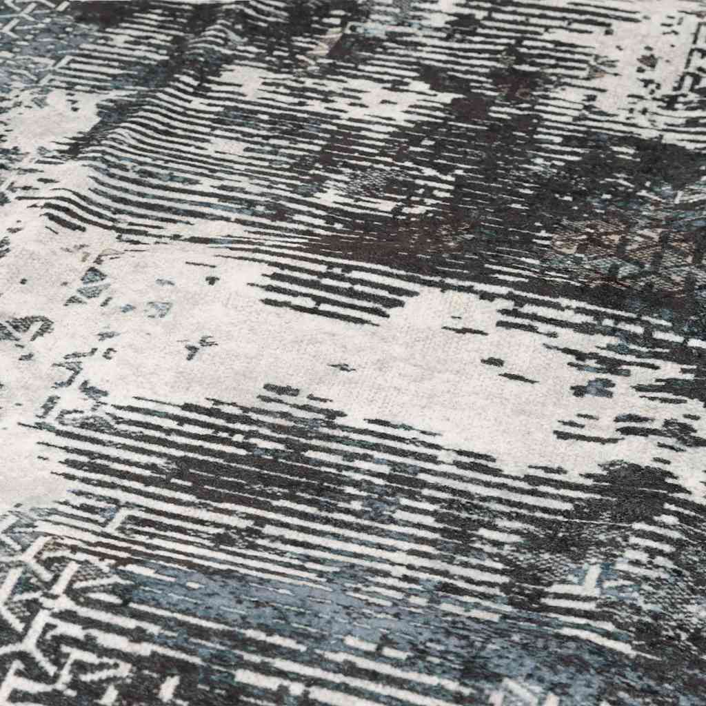 vidaXL Matta tvättbar flerfärgad 160x230 cm
