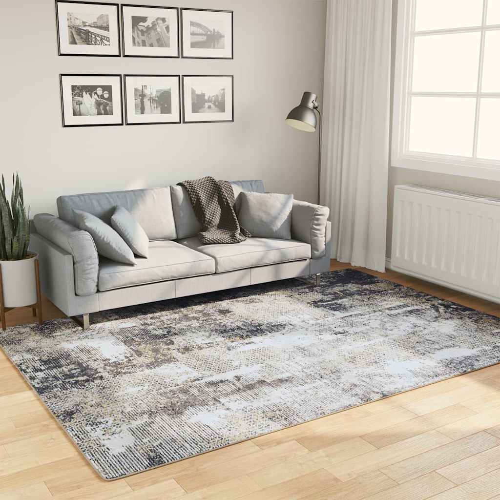 vidaXL Matta tvättbar flerfärgad 160x230 cm