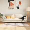 vidaXL Matta tvättbar flerfärgad 80x150 cm