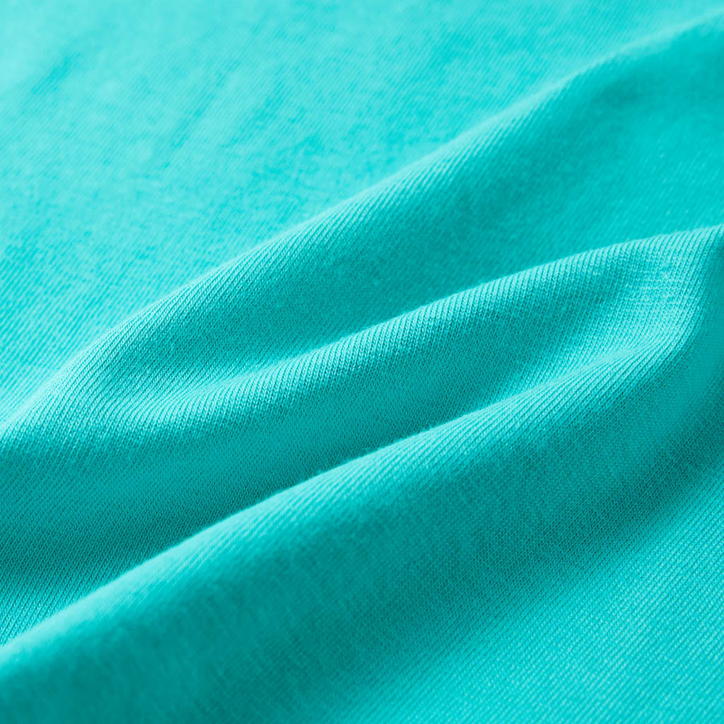 vidaXL T-shirt för barn mintgrön 128