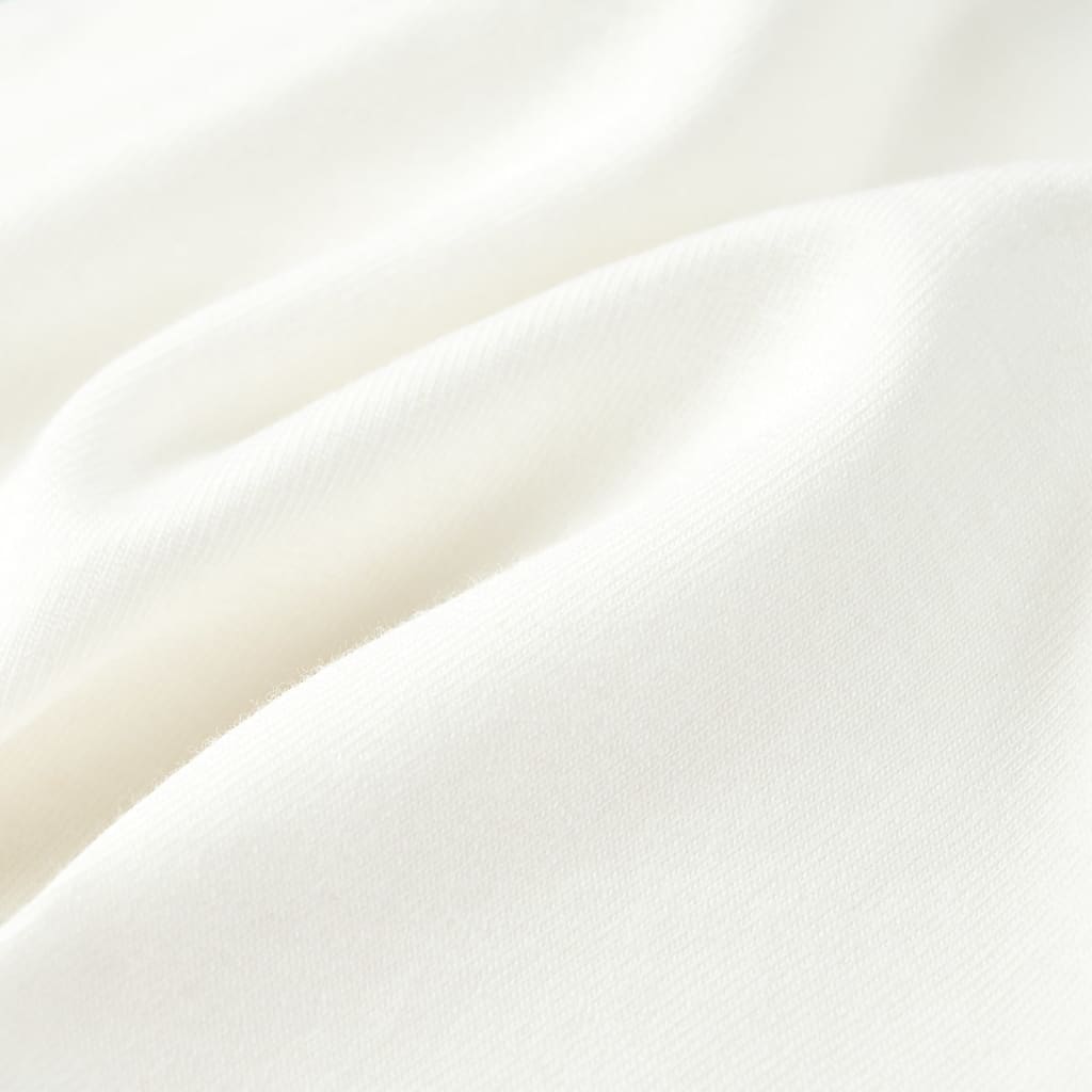 vidaXL T-shirt för barn ecru 104