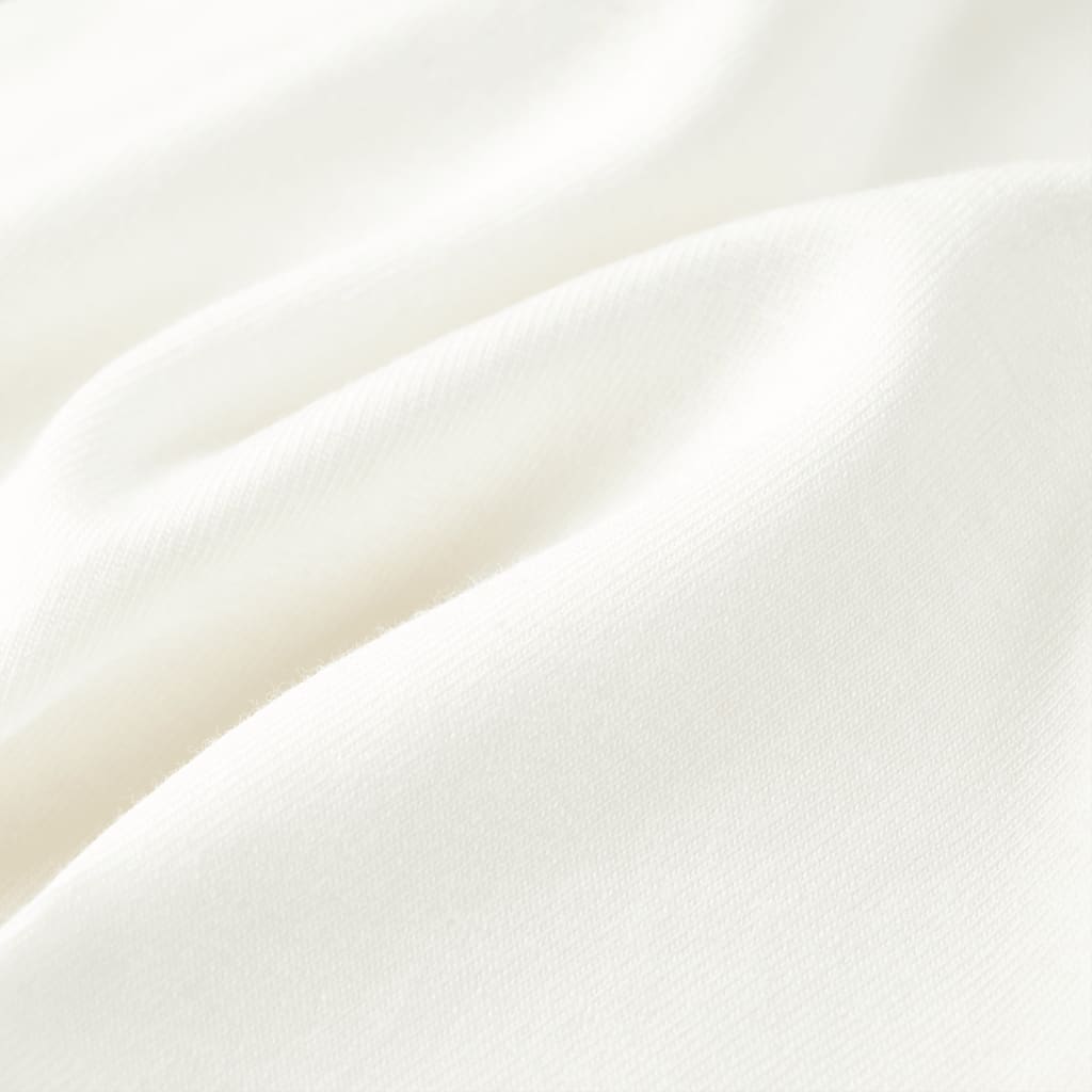 vidaXL T-shirt för barn ecru 116