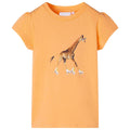 vidaXL Kids'T-shirt Light Aqua 140 Orange 116