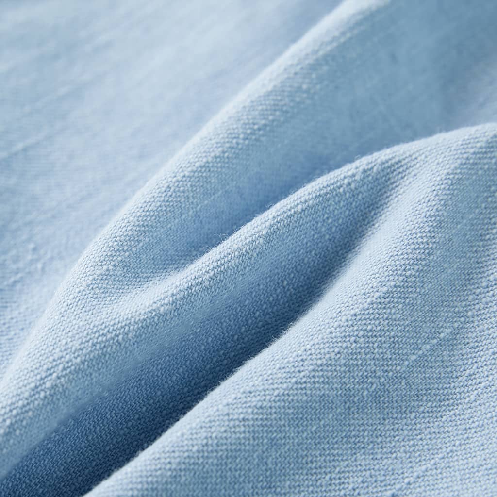 vidaXL Kids'Shorts Denim Blue 140 Light Blue 128