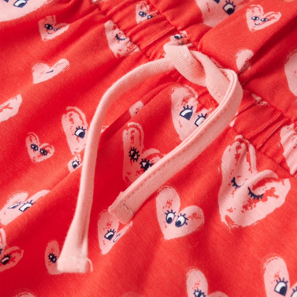 vidaXL Jumpsuit för barn röd 116