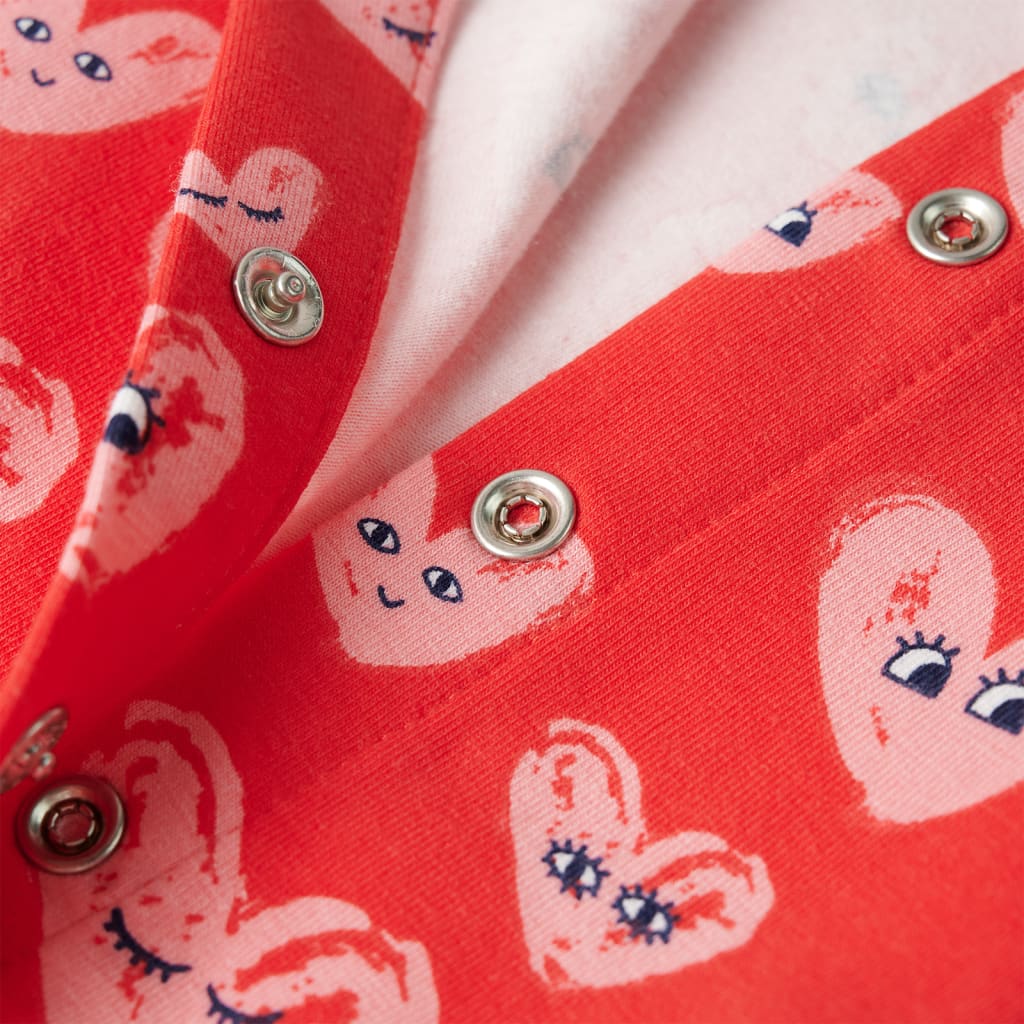 vidaXL Jumpsuit för barn röd 140