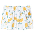 vidaXL Shorts för barn ecru 128