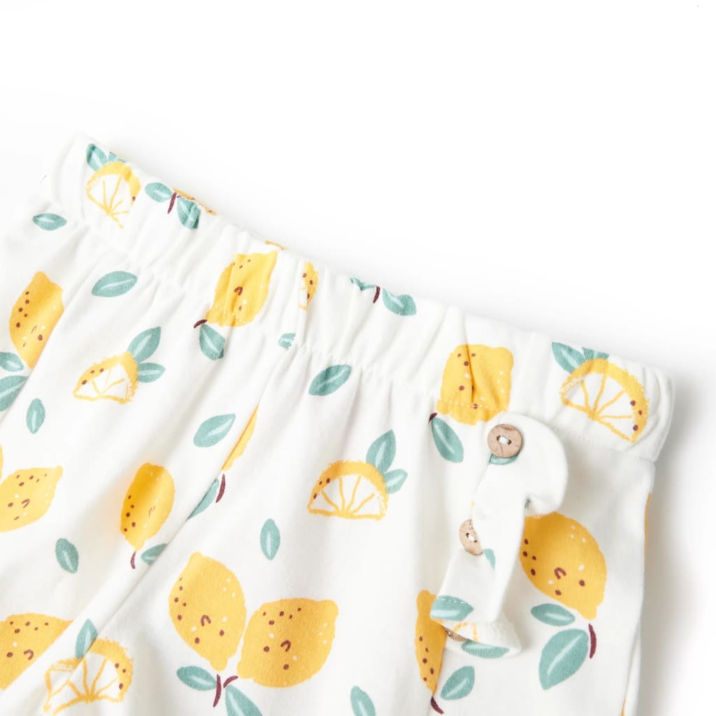 vidaXL Shorts för barn ecru 128
